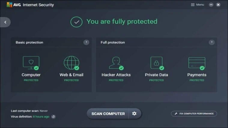 AVG Internet Security 22.7.7403 Crack + Activation Code 2022